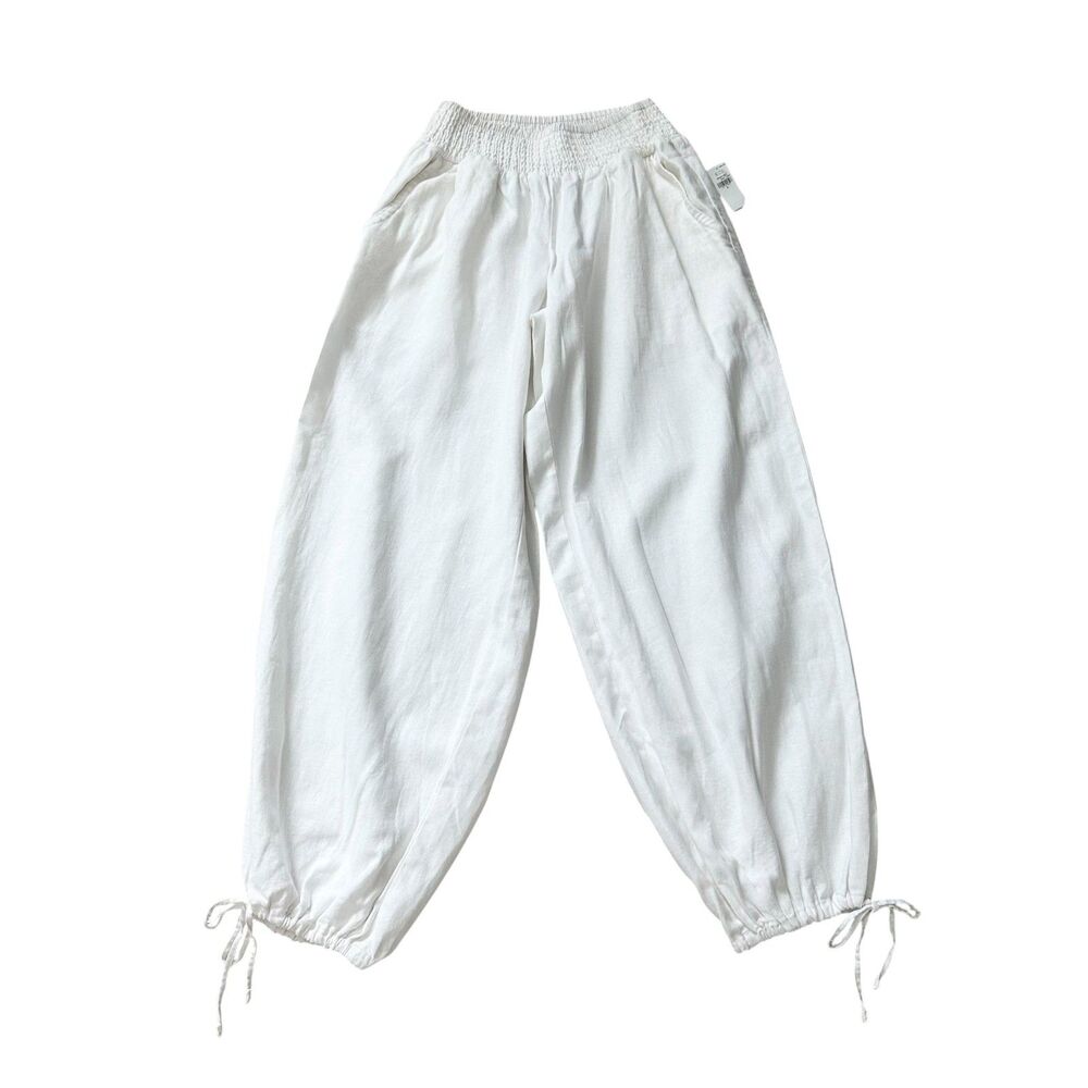 Old Navy Mid-Rise Linen-Blend Harem Pants Size S